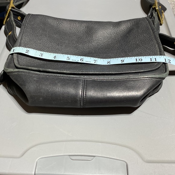 Coach 9951 Vintage Patricia's Legacy Leather Black Classic Flap Bag - Picture 7 of 8